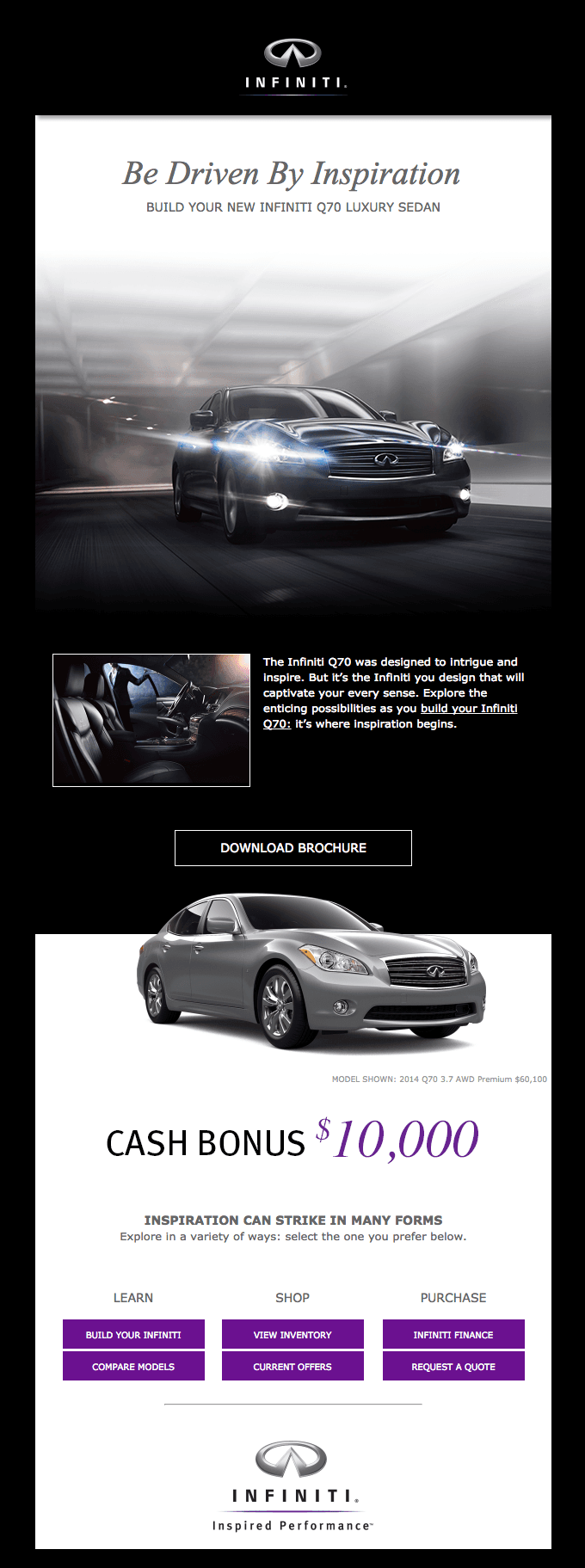 Be Driven By Inspiration