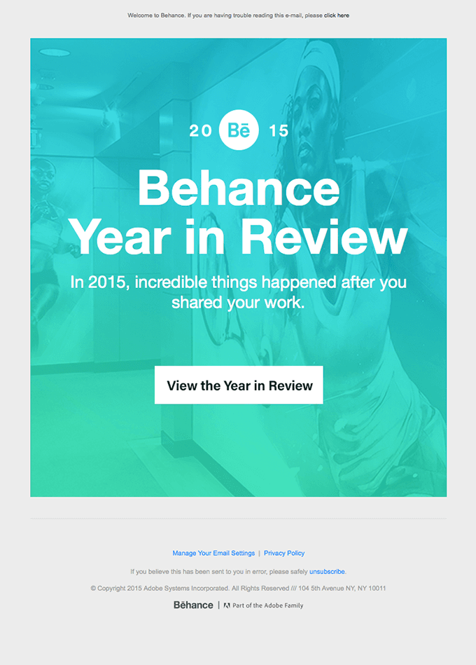 Behance Year In Review: Creativity in 2015