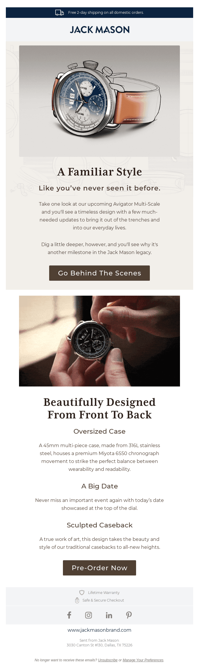 Behind The Design