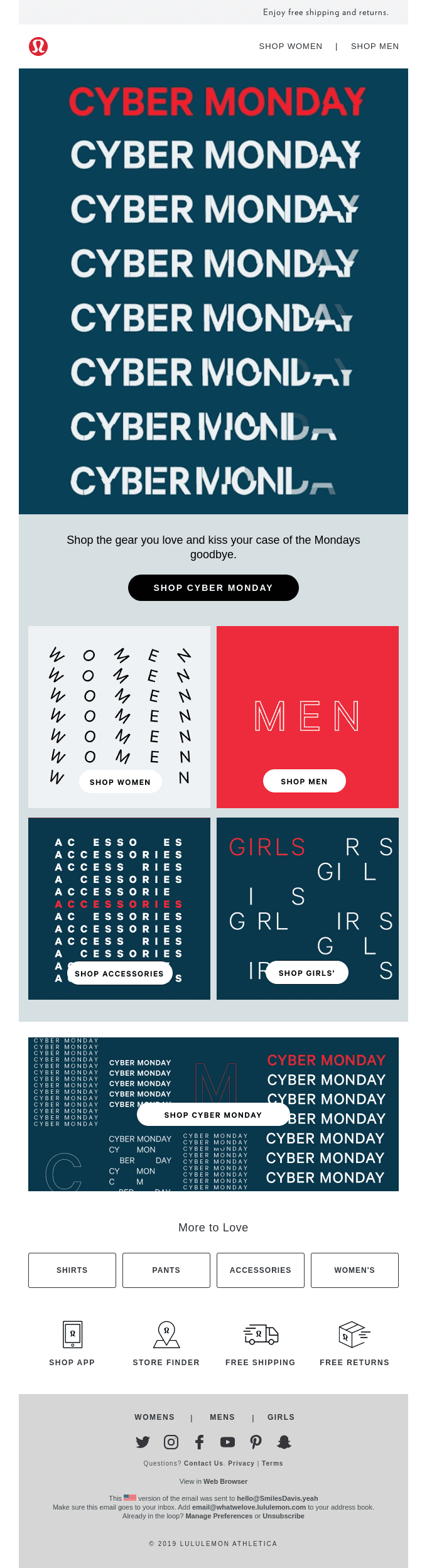 Best. (Cyber) Monday. Ever.