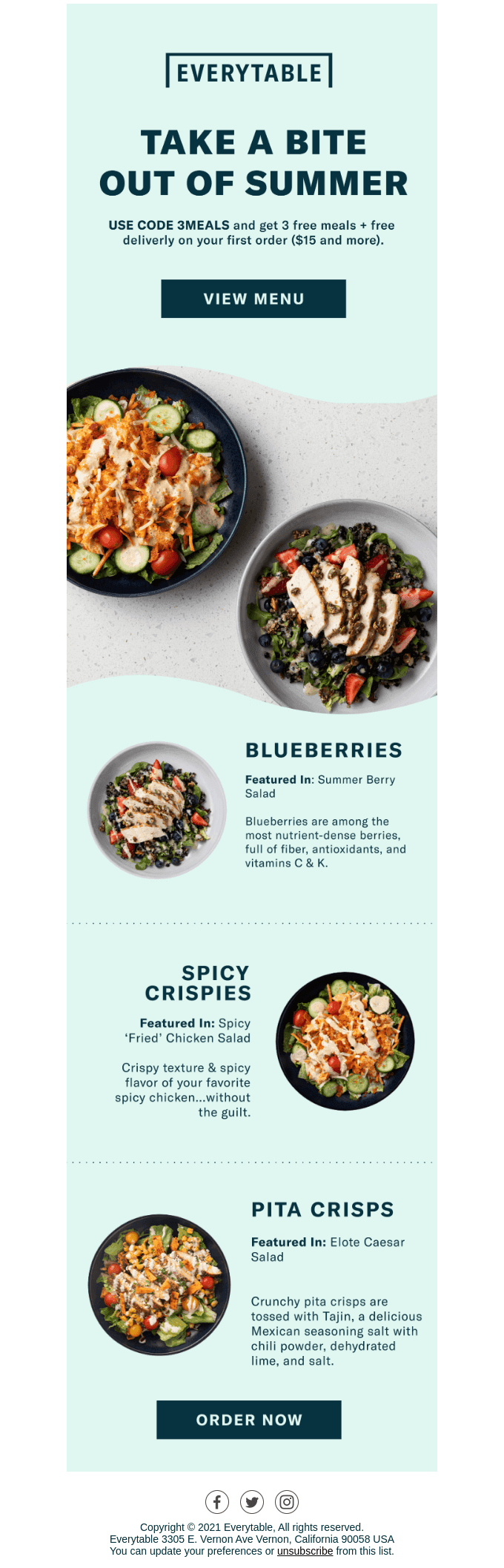Best. Ingredients. Ever. ☀️