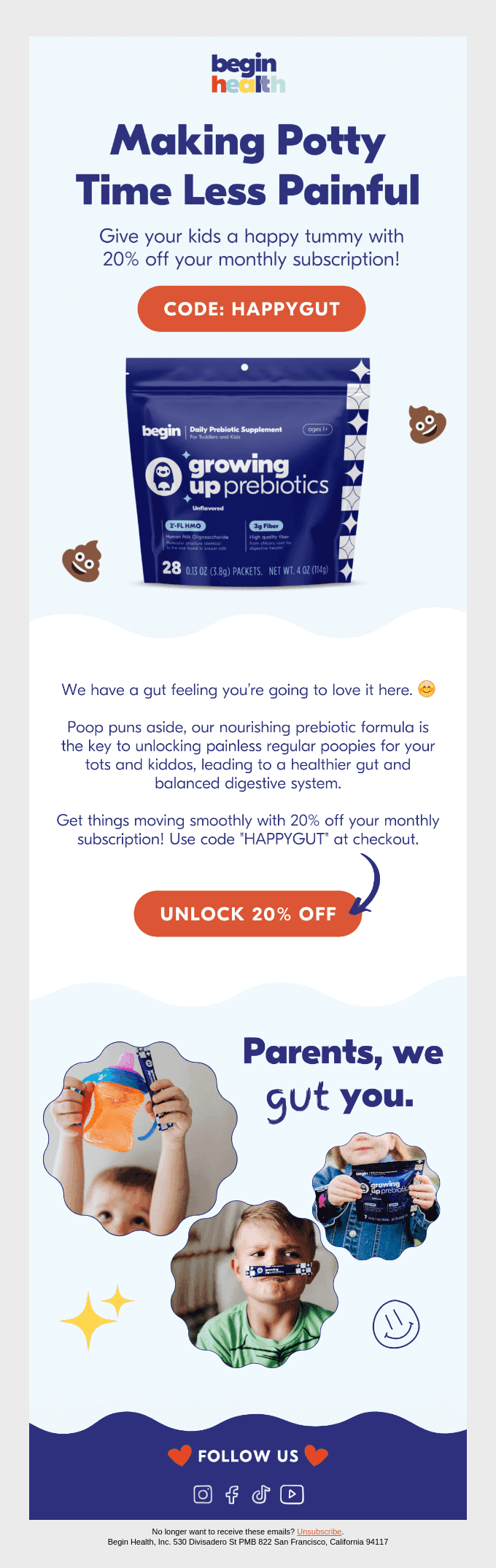 Better Gut Health Begins Here 📍
