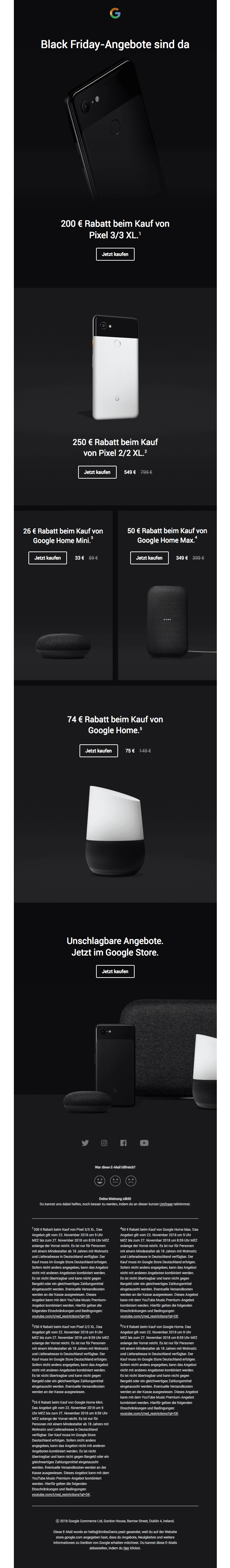 Black Friday-Angebote sind da