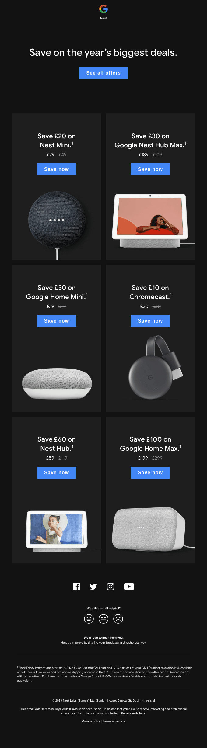 Black Friday deals are here.