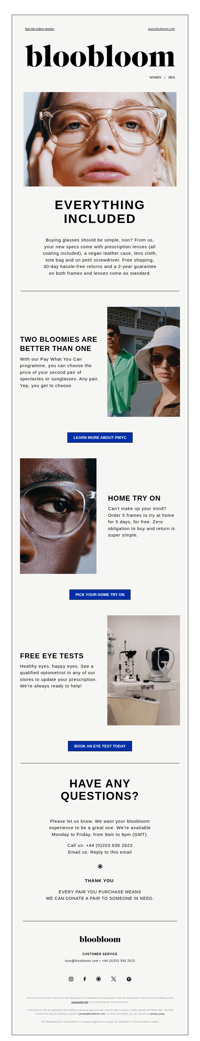 A new way of buying glasses
