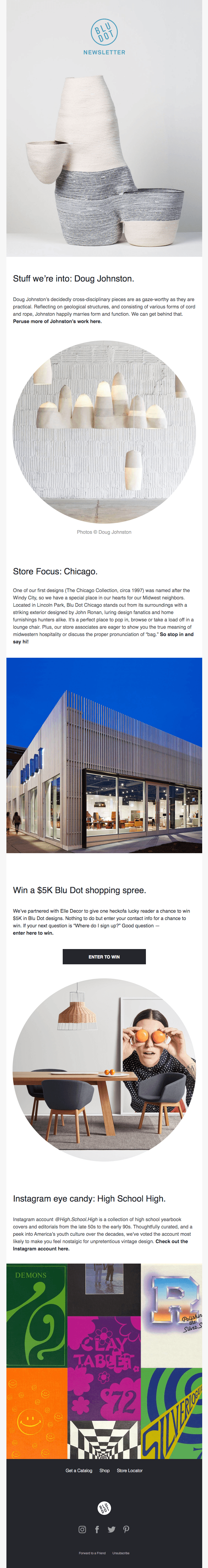 Blu Dot’s July Newsletter