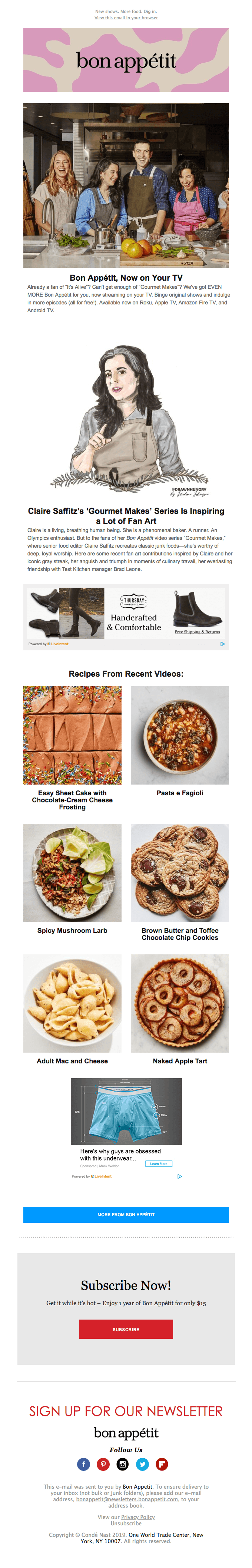 Bon Appétit Is Now On Your TV!