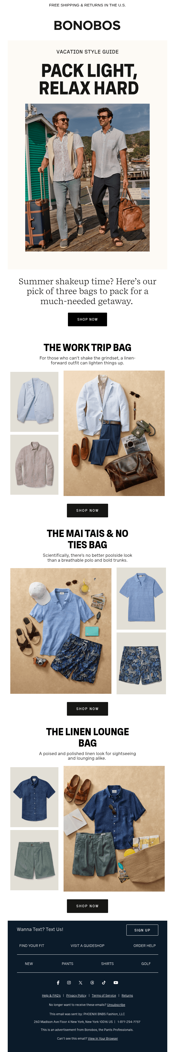 Vacation Maxxing for Minimalists
