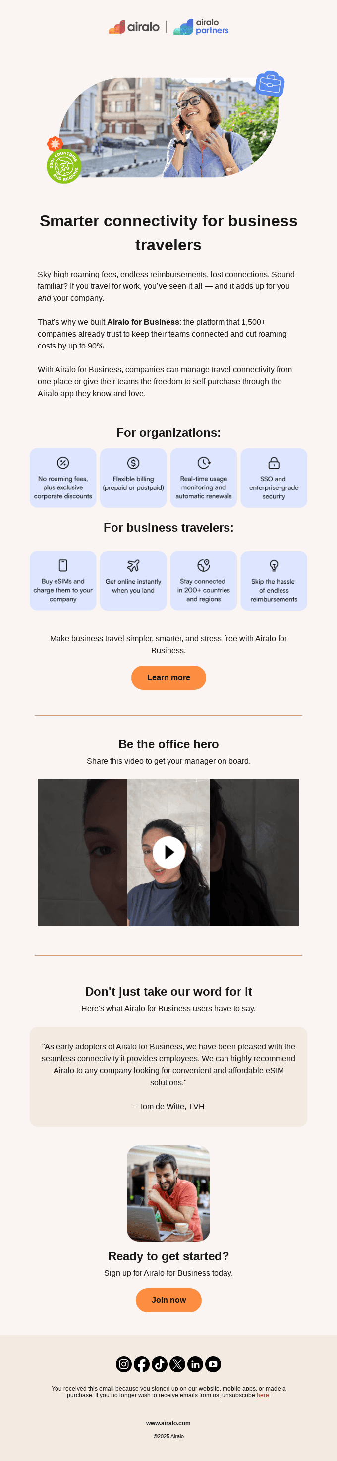 Business travel made easy 💼✈️