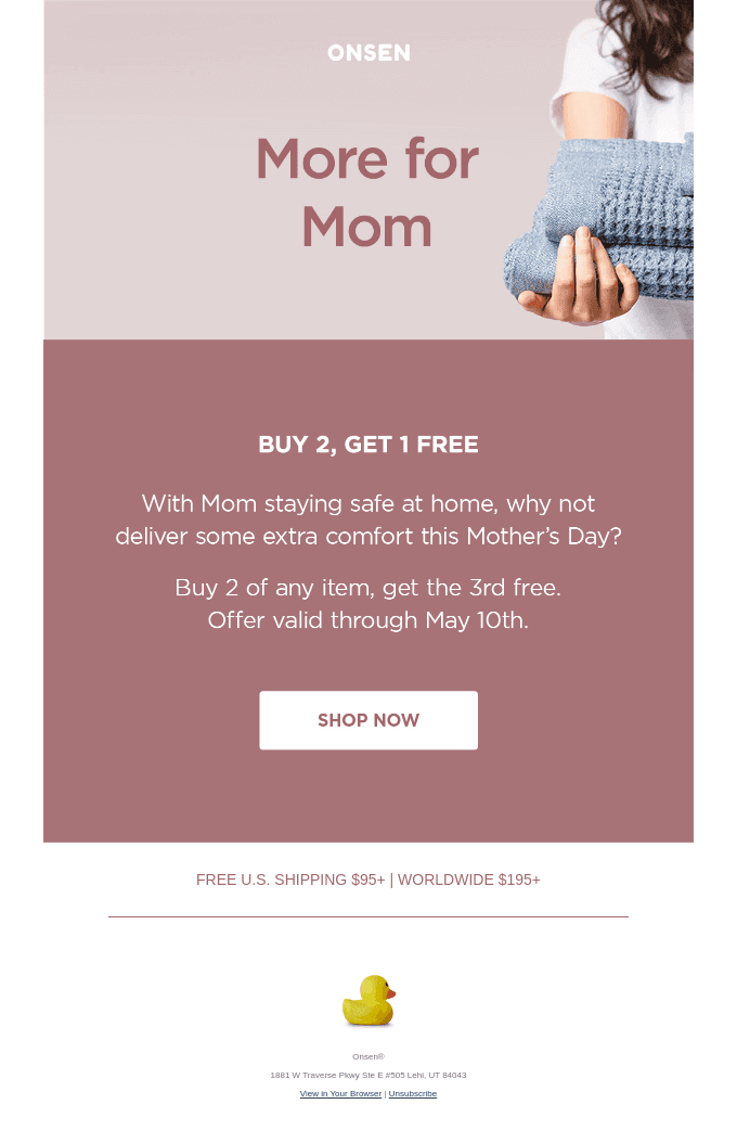 Buy 2, get 1 free