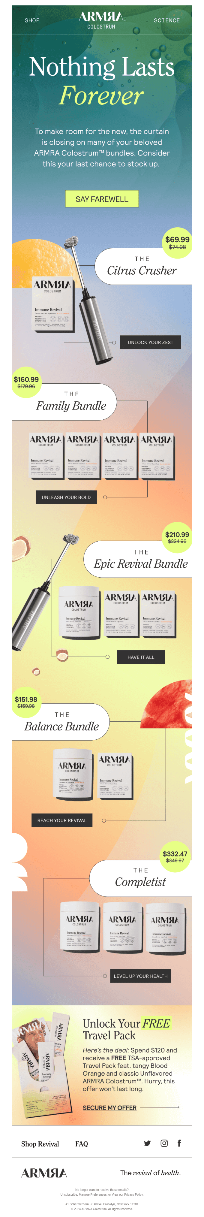 Bye-bye, Bundles