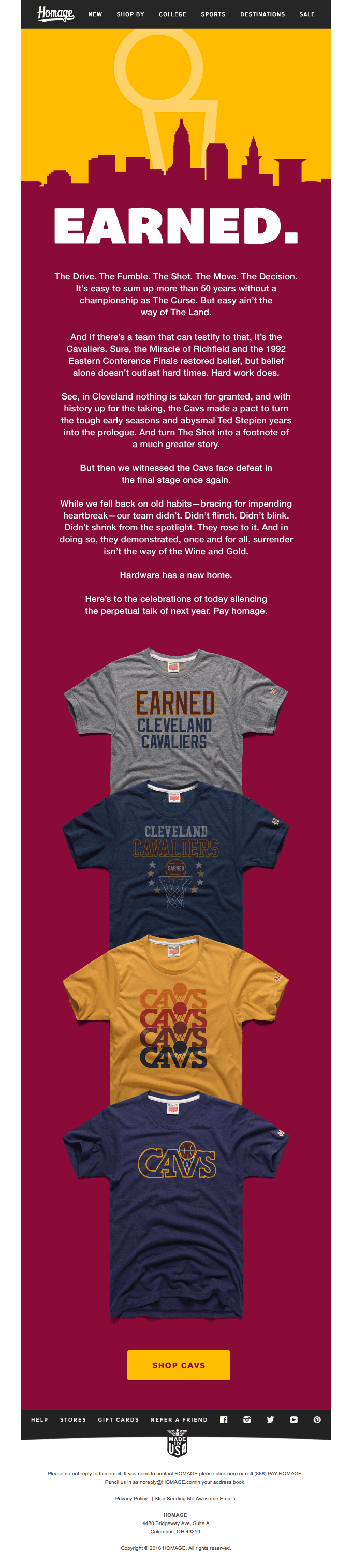 Cavaliers Break The Curse!