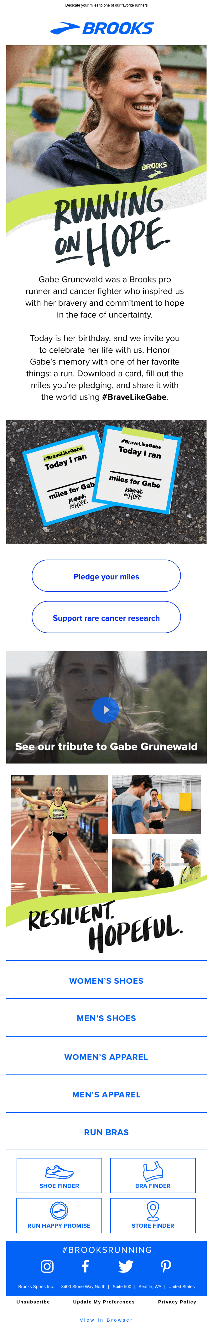 Celebrate Gabe Grunewald