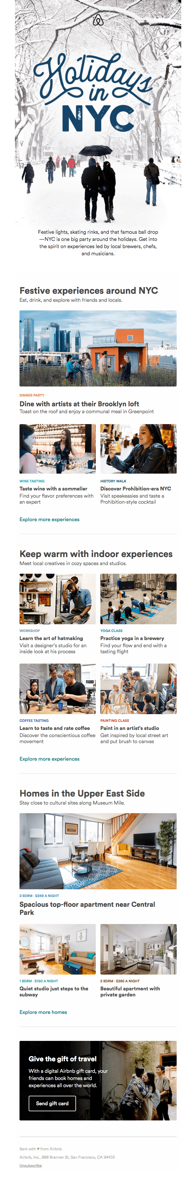 Celebrate in NYC with Airbnb