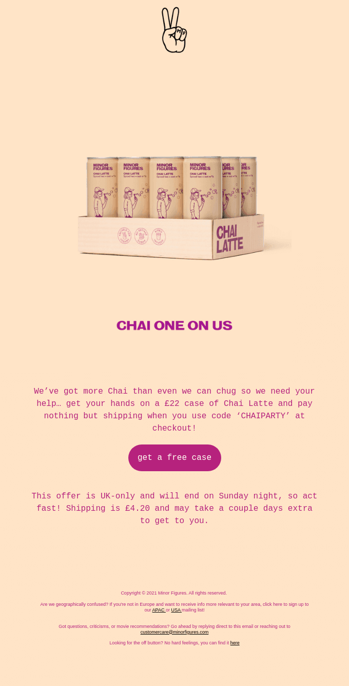 CHAI GIVEAWAY!