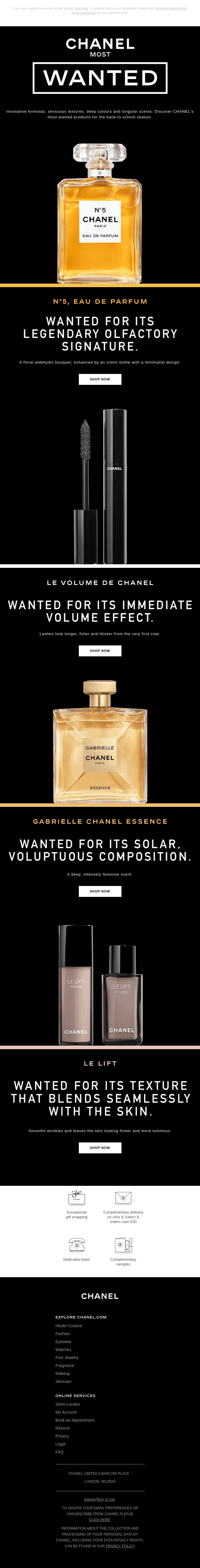 CHANEL Most Wanted
