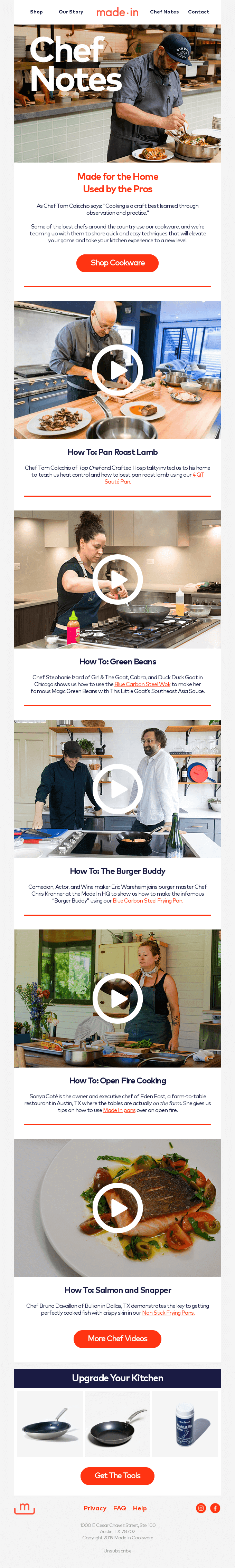 Chef notes from the pros 👩‍🍳👨‍🍳