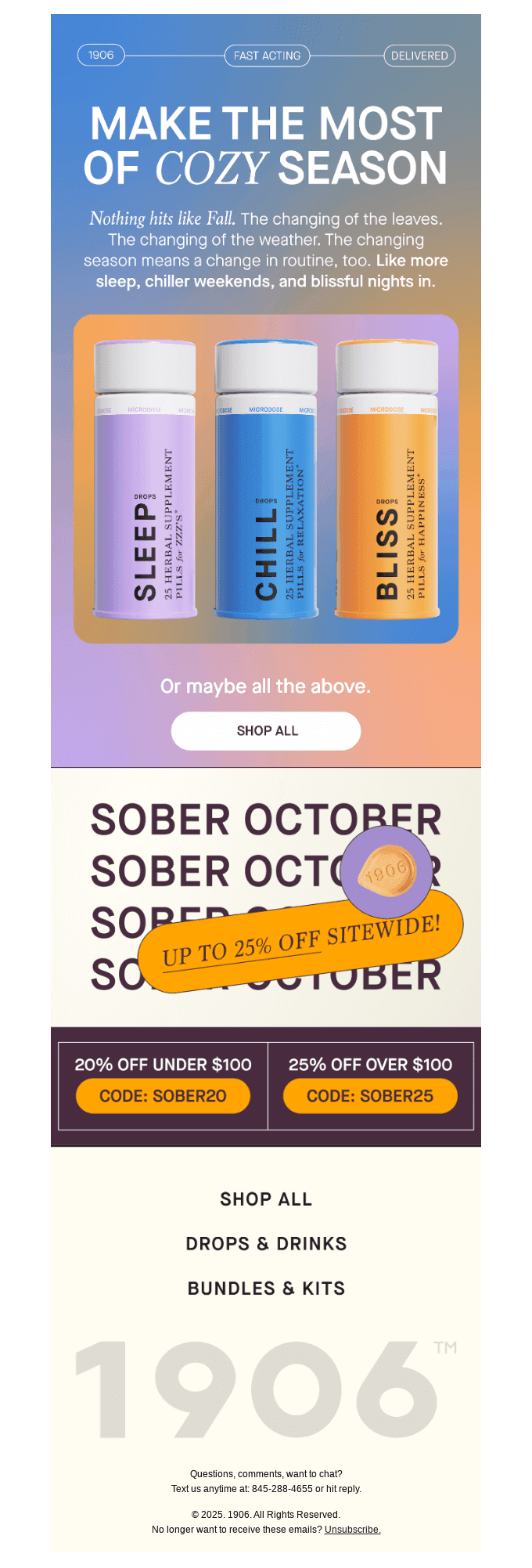 Chill out, it’s Fall