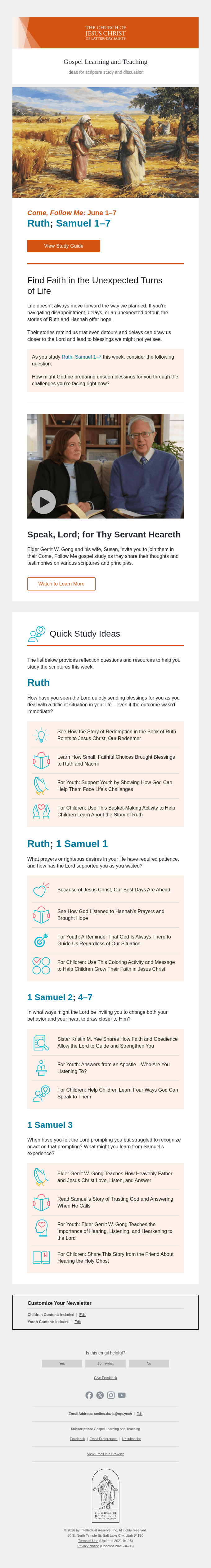 Ideas for Meaningful Scripture Study and Discussion