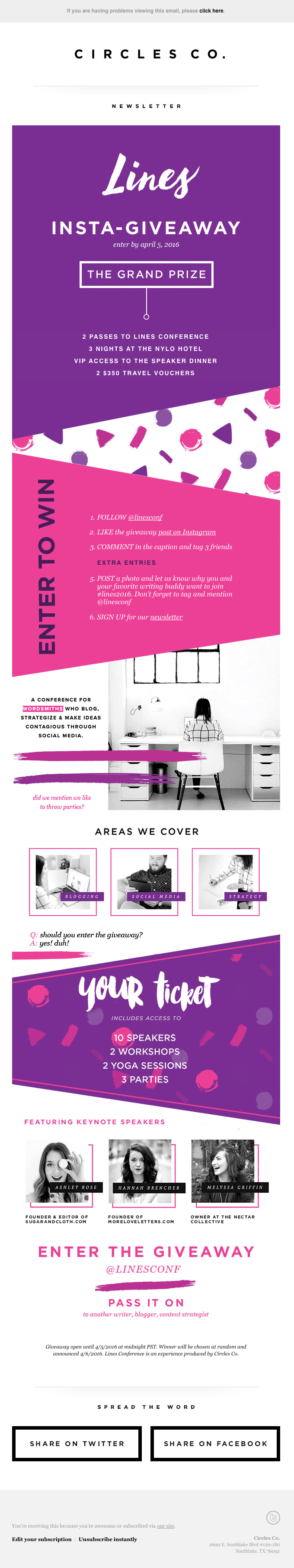 Circles Co. Newsletter