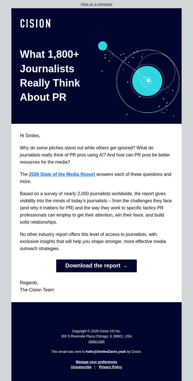 Here’s what 1,800+ journalists told us about working with PR