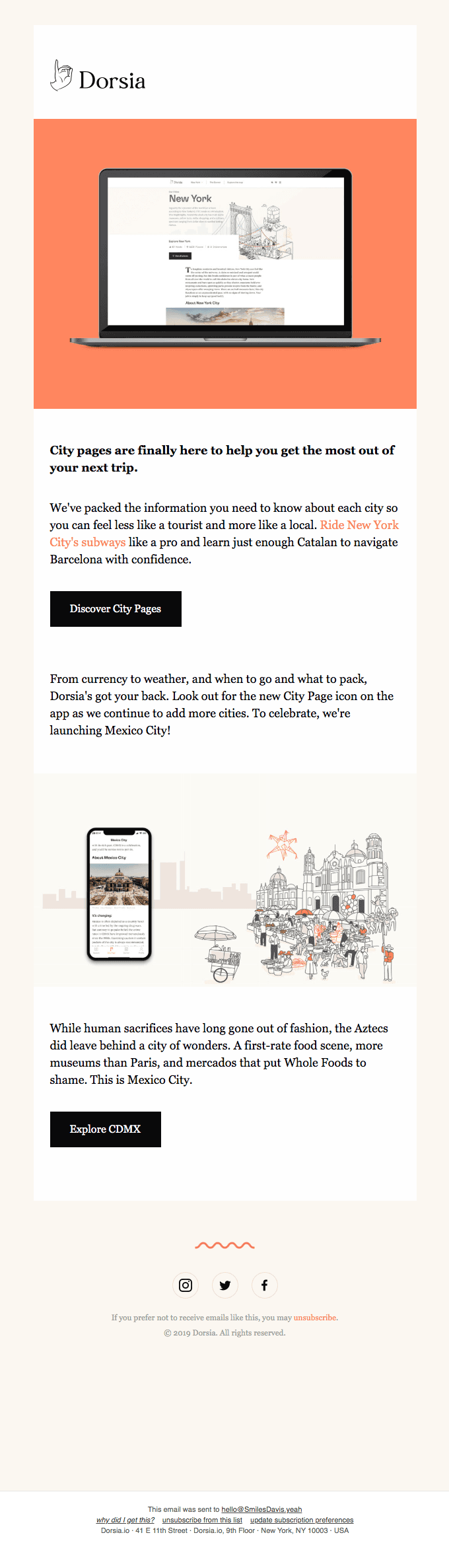 City pages have arrived!