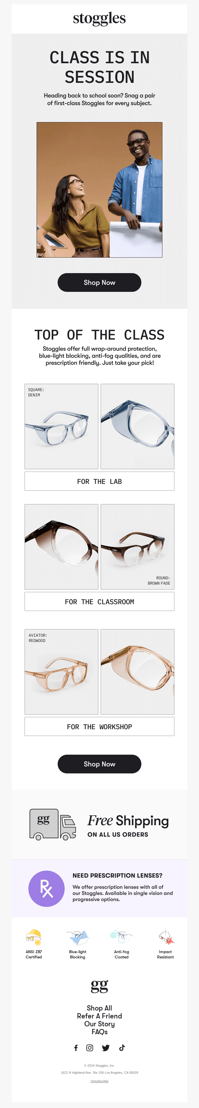Class is in Session