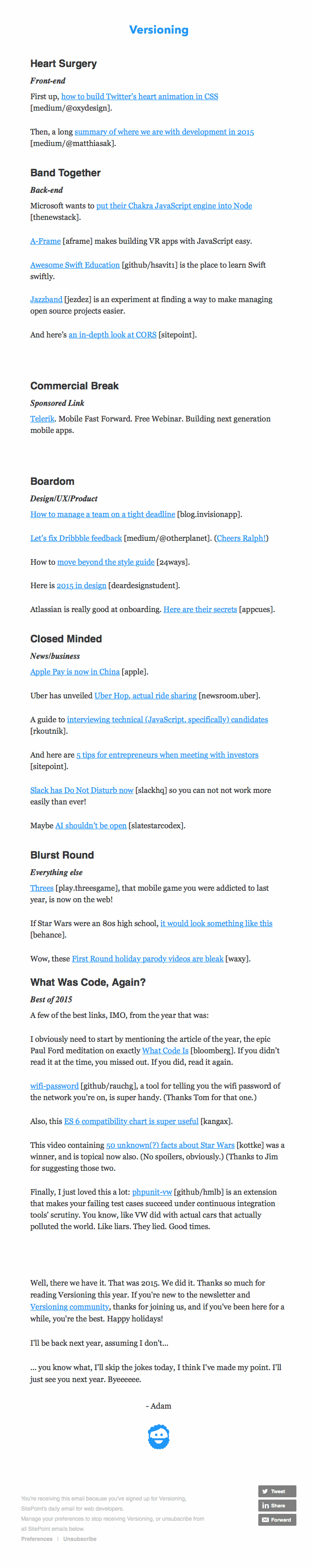 Closed Minded