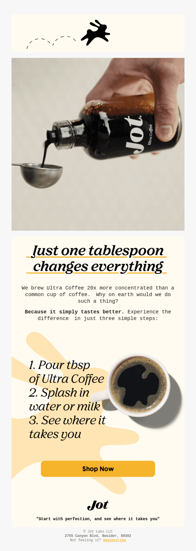 Coffee that's 20x stronger