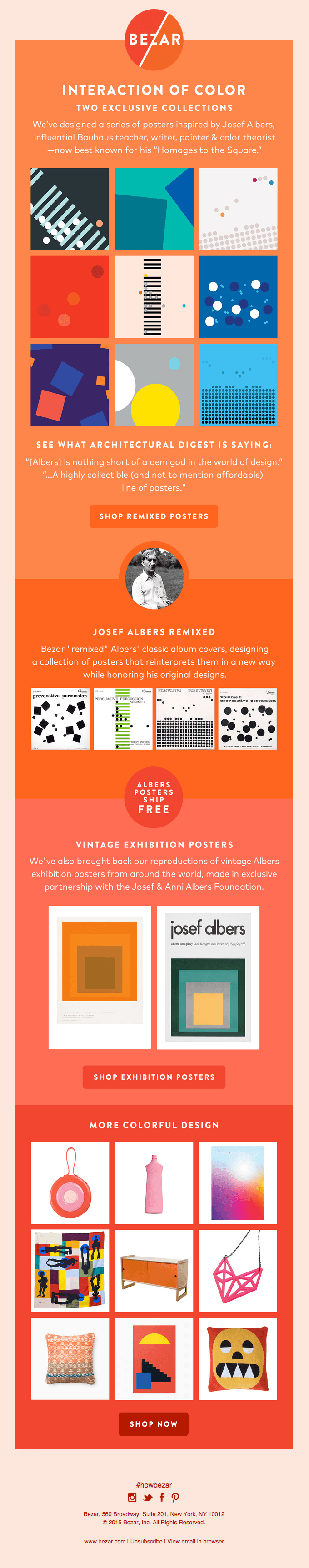 Colour Your Life: Exclusive Works By Josef Albers