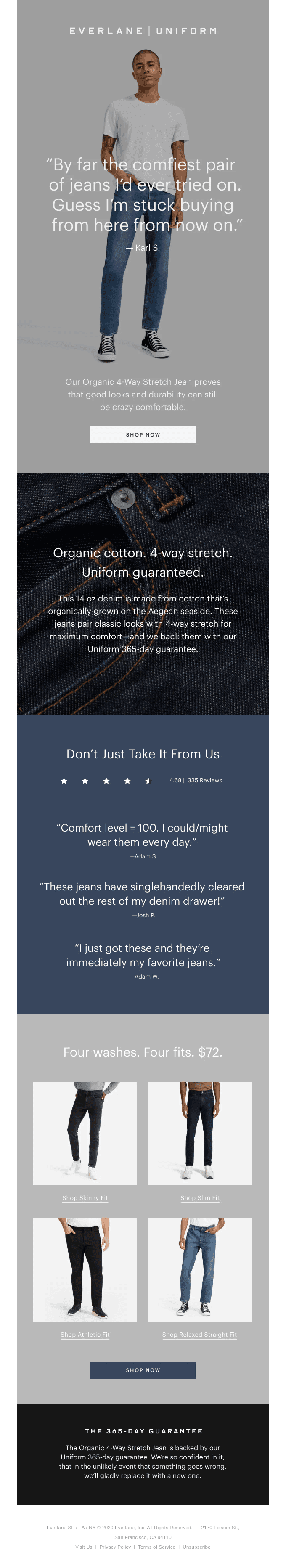 “Comfort level = 100.”