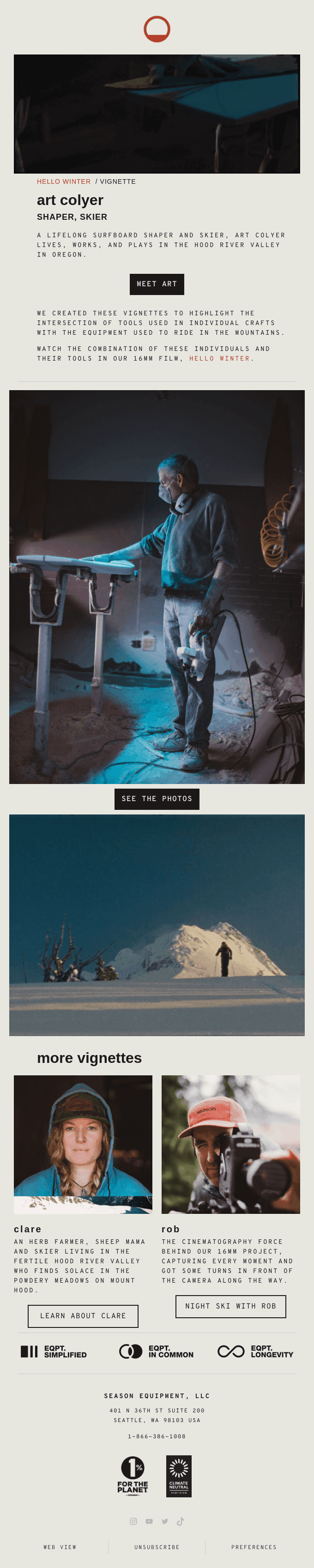 community vignette: art colyer
