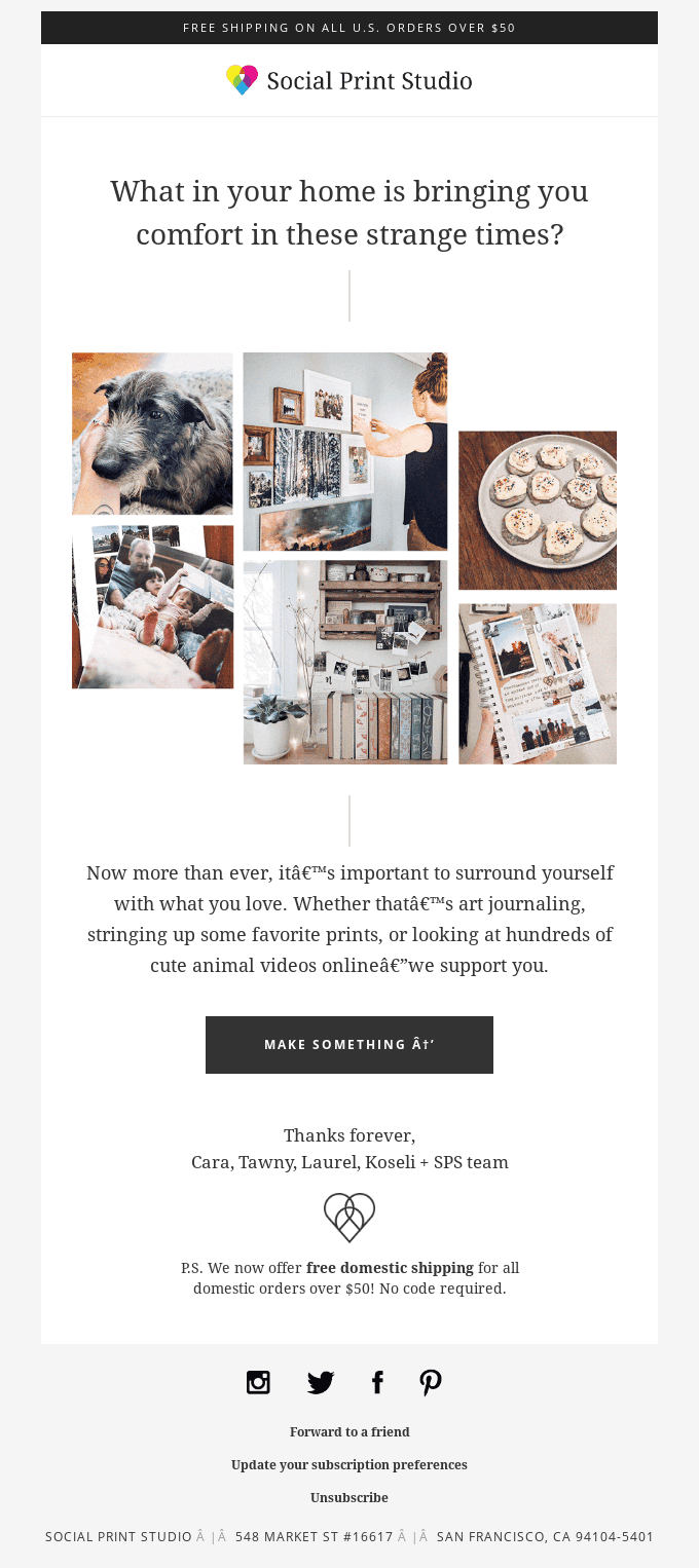 Creature Comforts