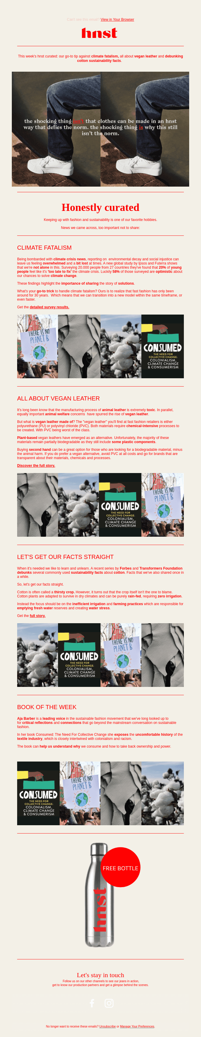 Curated by hnst