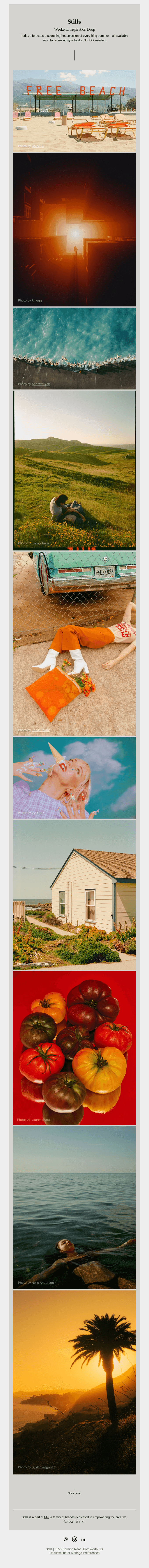 Current mood: ☀️🌊🍦🔥