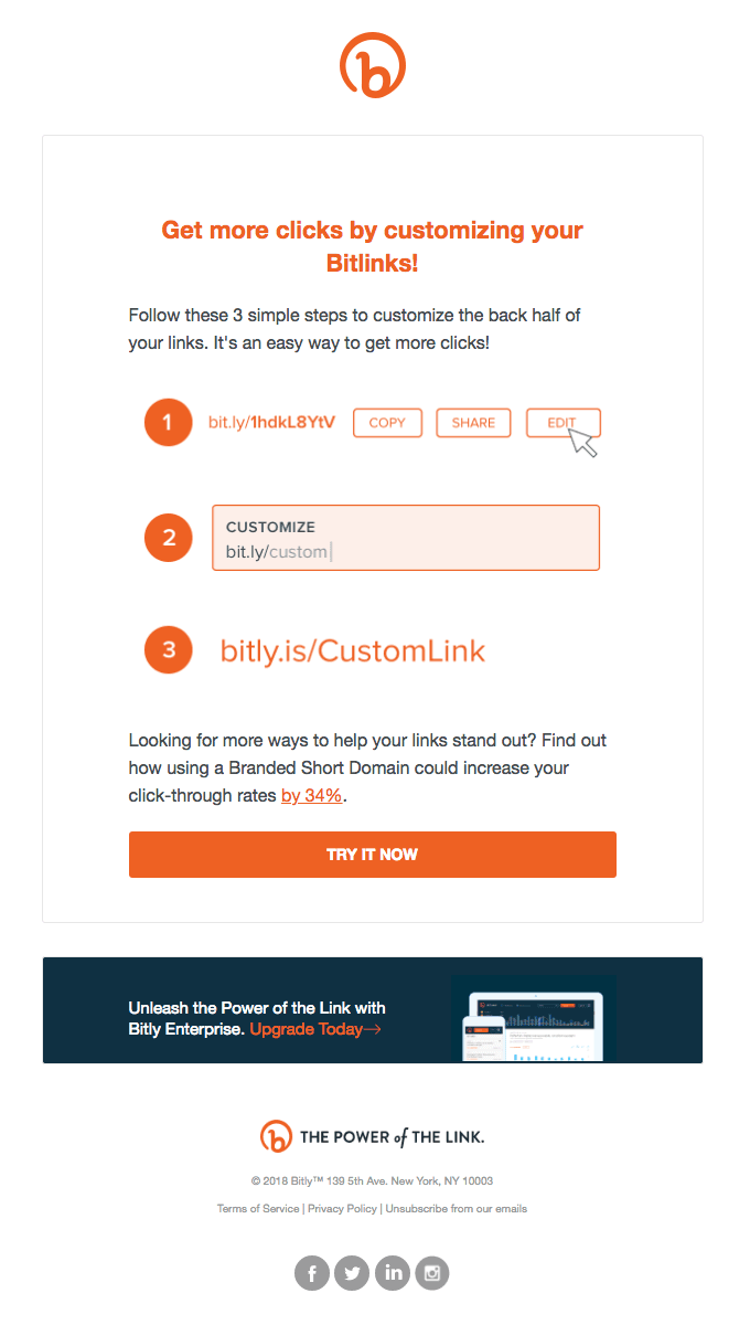 Customize your Bitlinks!
