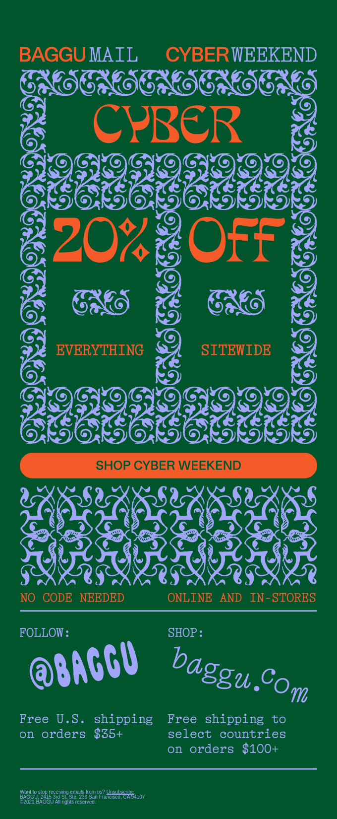 Cyber Weekend is Here