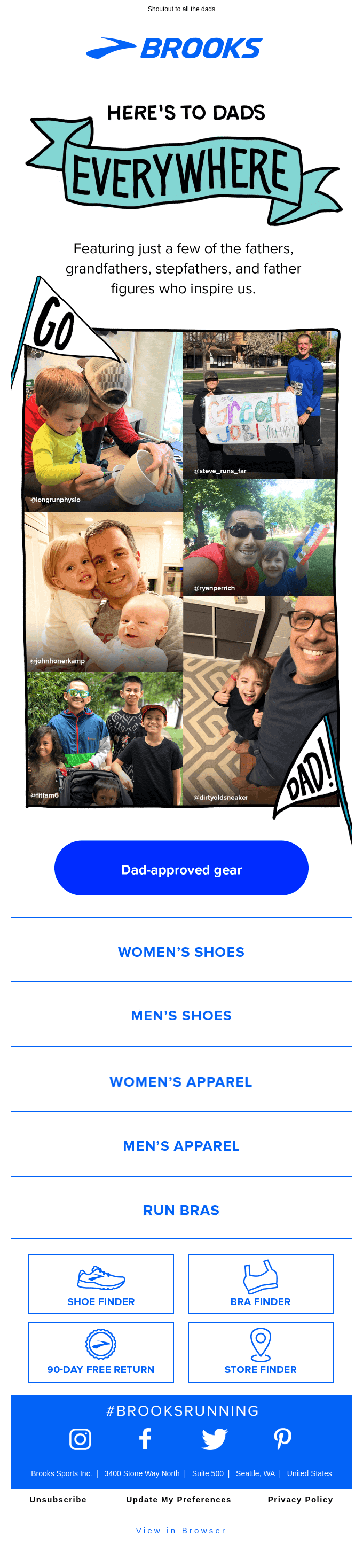 Dads, we salute you