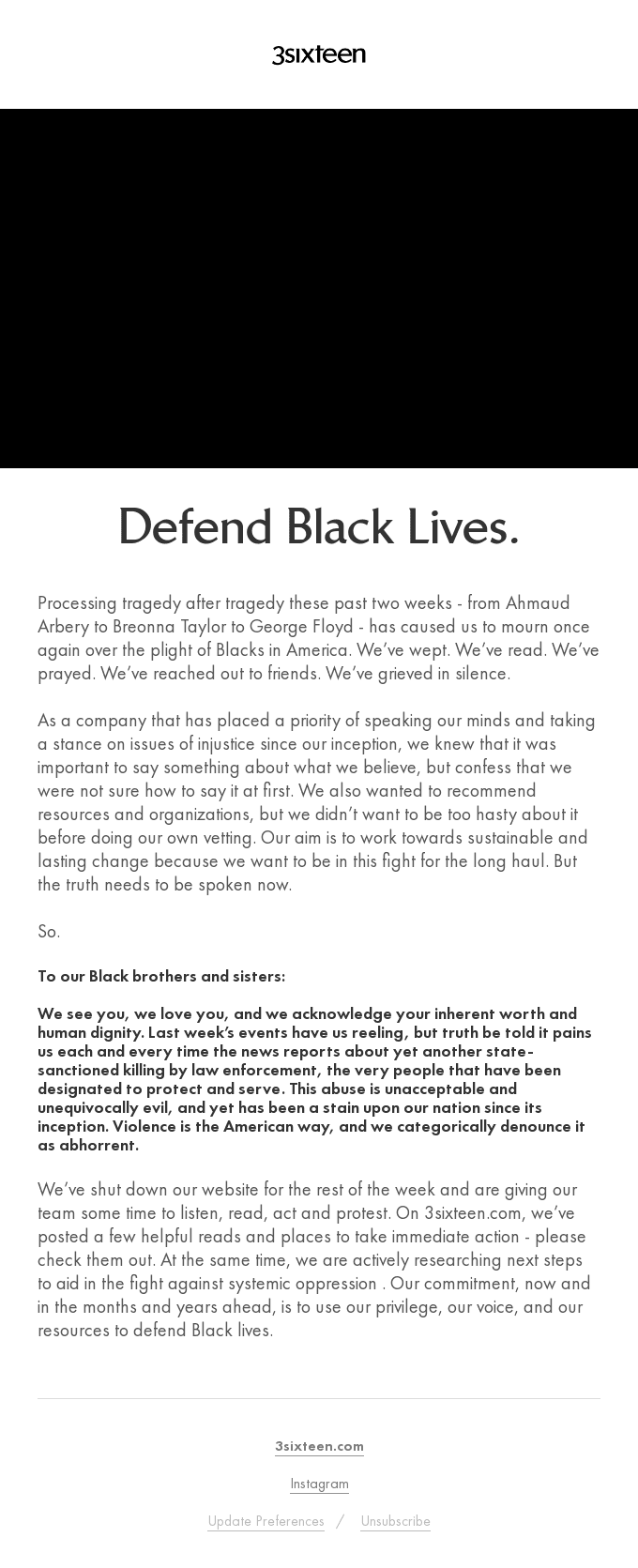 Defend Black Lives.