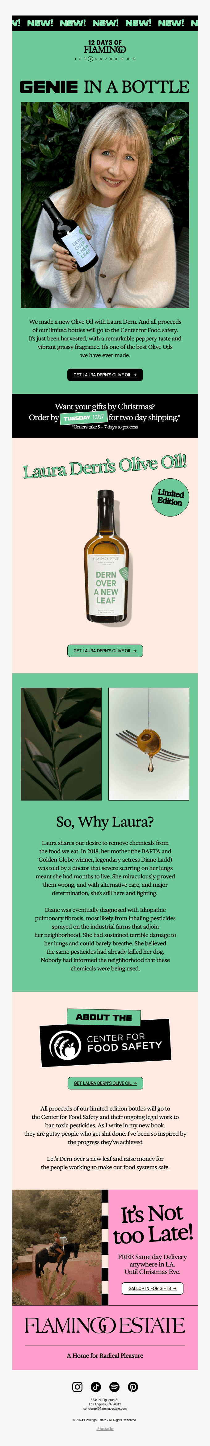 DERN OVER A NEW LEAF
