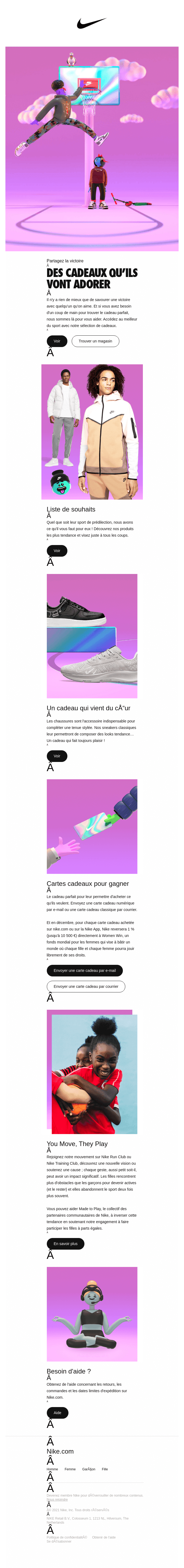 Des cadeaux qu'ils vont adorer