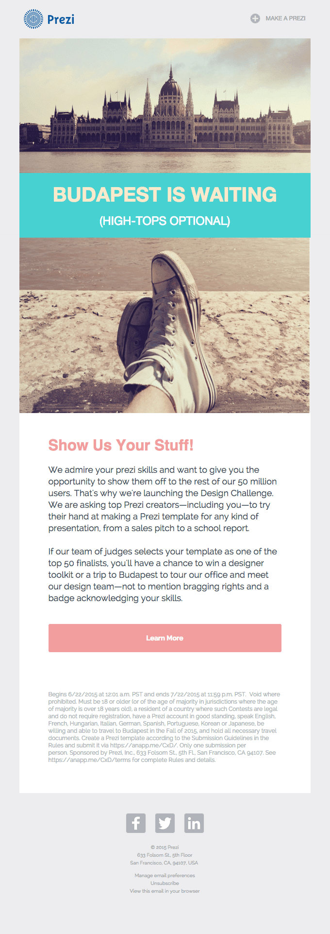 Design a great template, win a trip to Budapest!