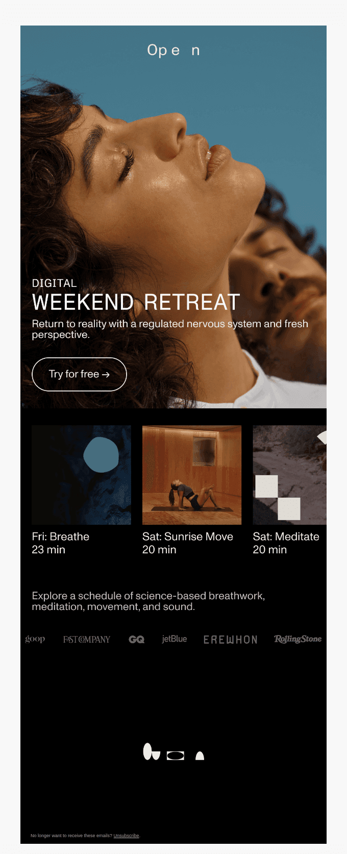 Digital Weekend Retreat 🧘‍♀️