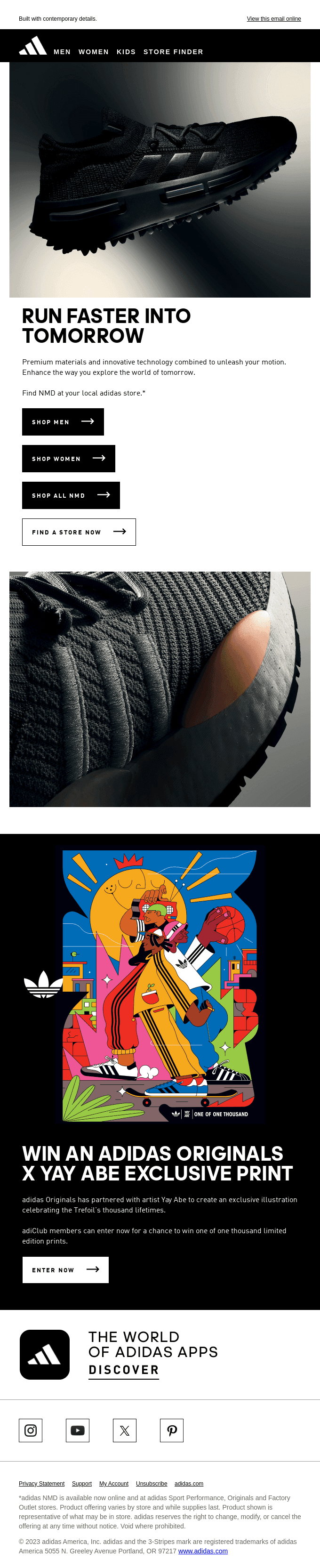 Discover adidas NMD.