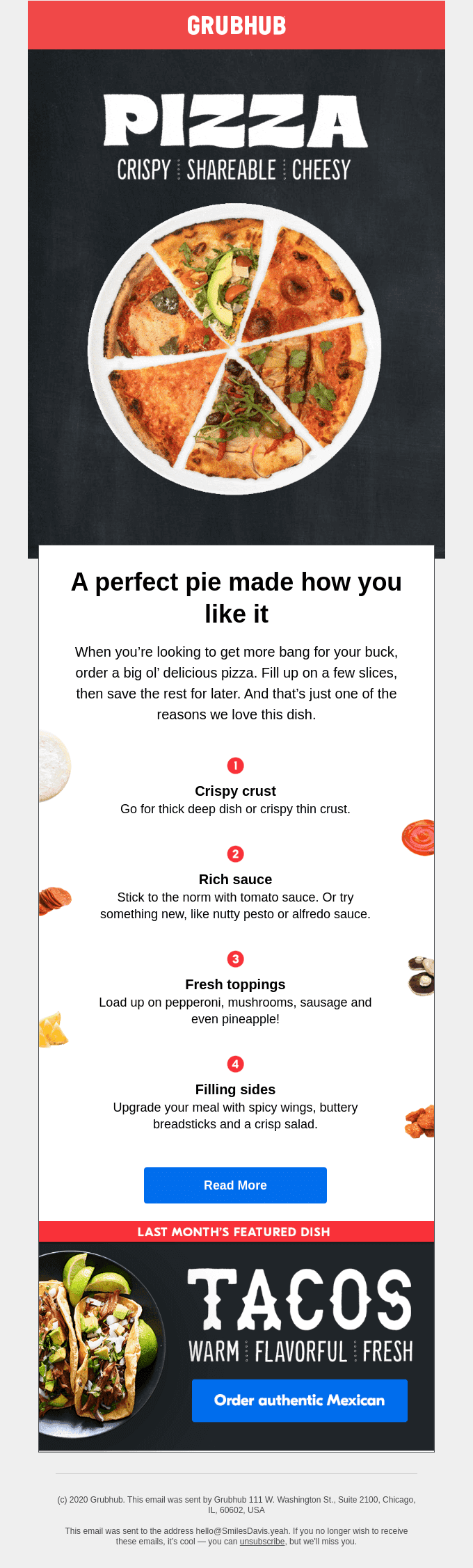 Dish of the Month: Pizza