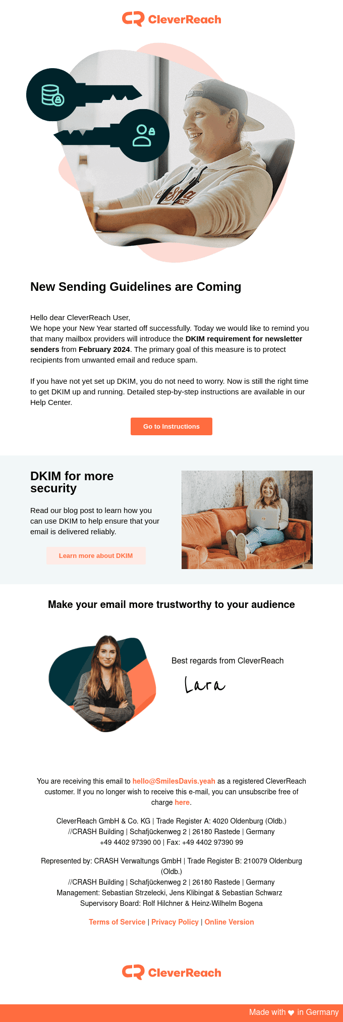 DKIM Required as of February 🔐