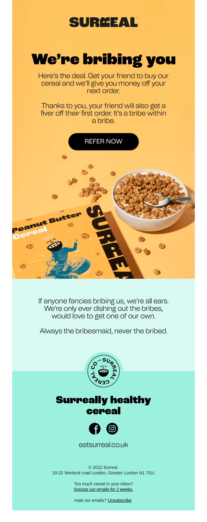 Do you like bribes?