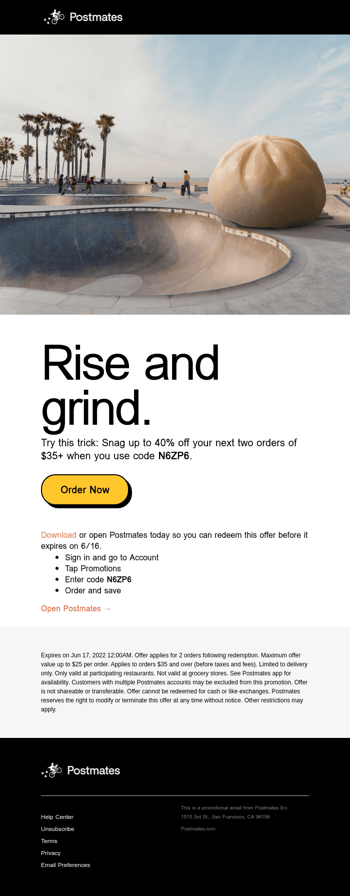 Don’t bail on up to 40% off