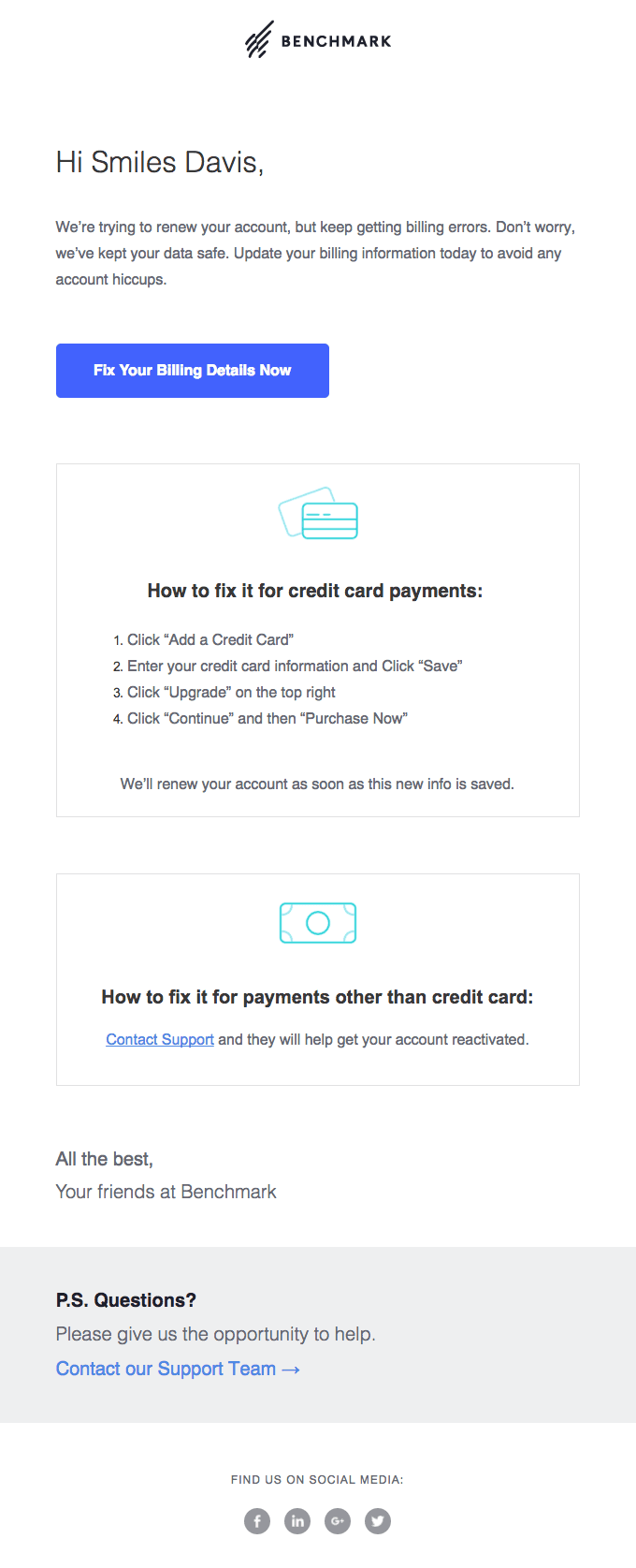 Don’t worry … your data is safe