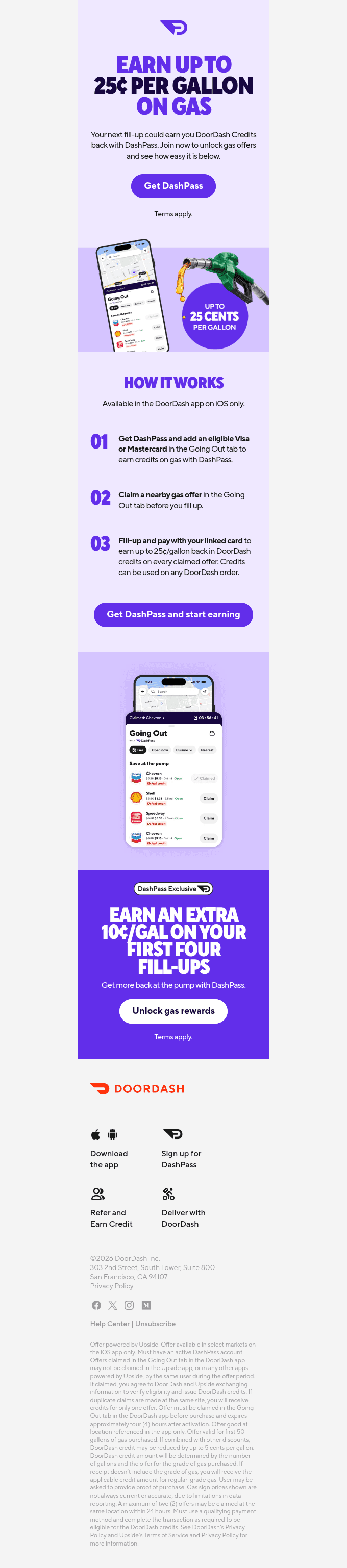 Give your gas budget a break with DashPass